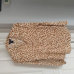 Rachel Roy animal print top